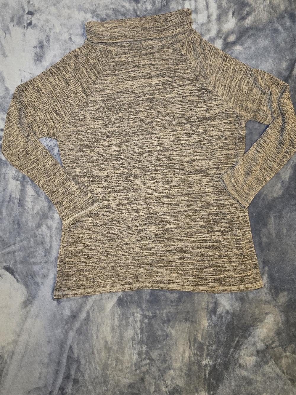 Nursing Queen Gray heathered Cowl Neck Nursing Top - Picture 1 of 3